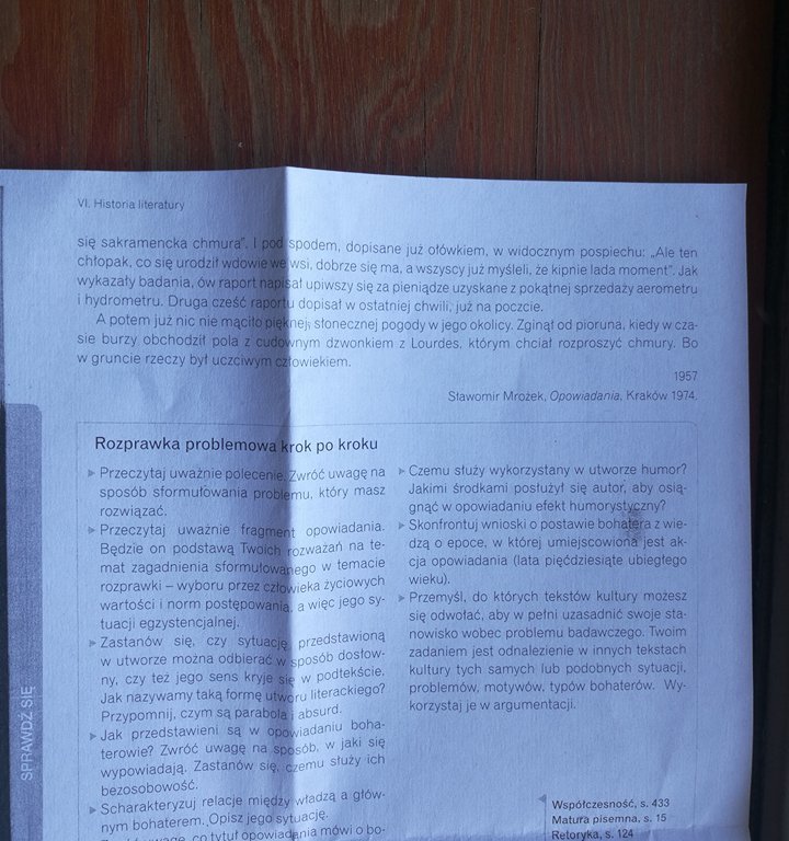 Wierność zasadom czy życiowy konformizm - jaką postawę wobec rzeczywistości powinien przyjąć - załącznik 2