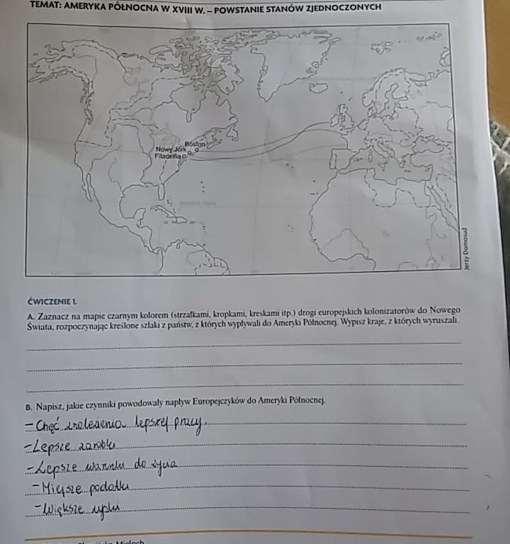 Ćwiczeni z Mapą . - załącznik 1