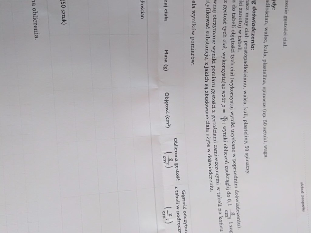 Pomocy to na jutro! To jest z fizyki - załącznik 1