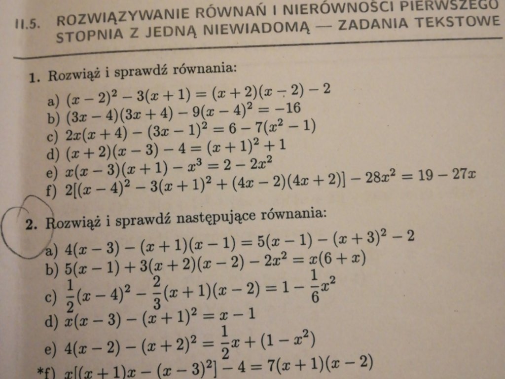 Proszę o szybką pomoc w rozwiązaniu zadań 1,2,8,9 i 10. - załącznik 2