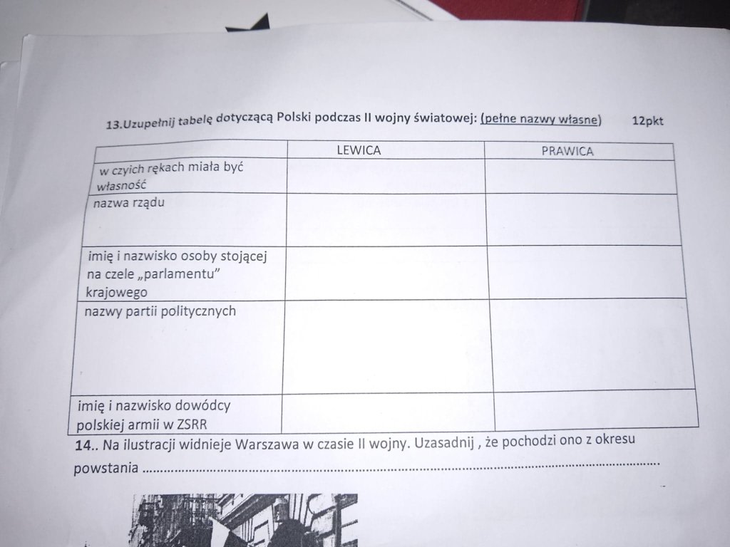 Uzupełnij Tabelkę - załącznik 1