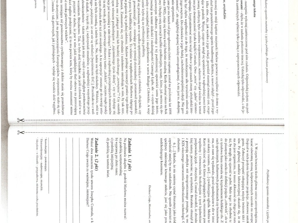 Bardzo błagam o pomoc z tym tekstem - załącznik 1