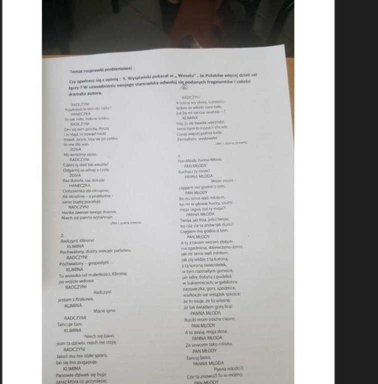 Witam, proszę o pomoc. Jak by było mozna to jak najwcześniej - załącznik 1