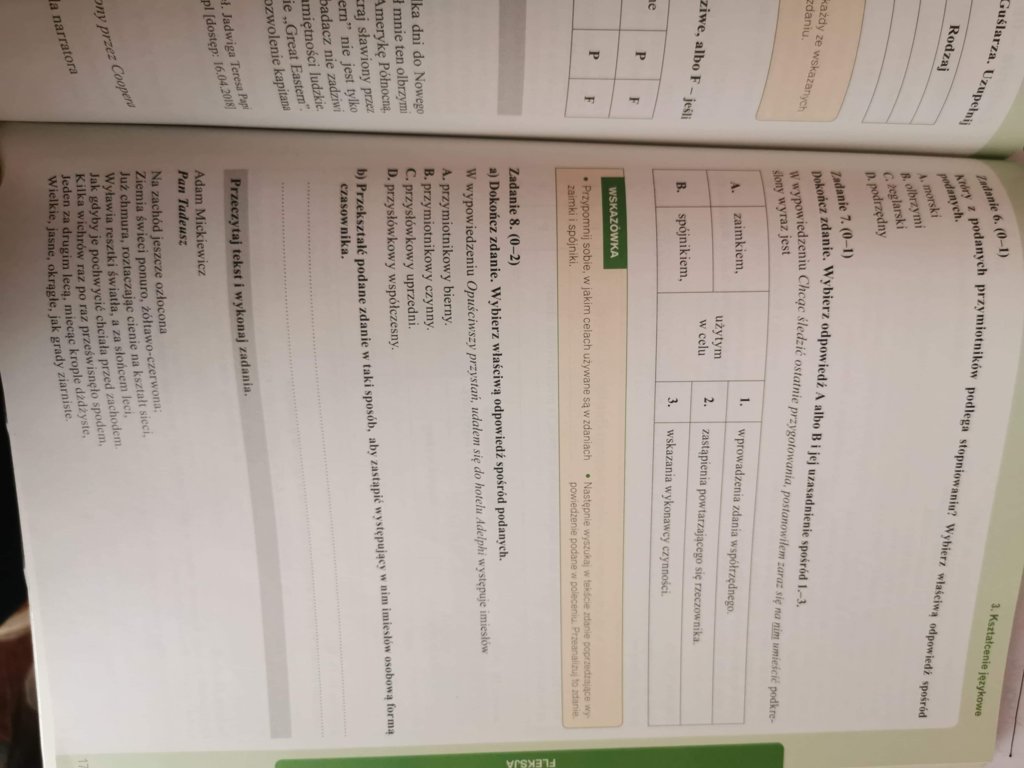 Barzo proszę o pomoc w zadaniu. Na dzisiaj. Proszę o szybciutką odpowiedz na dzisiaj. Czy ktokolwiek - załącznik 2