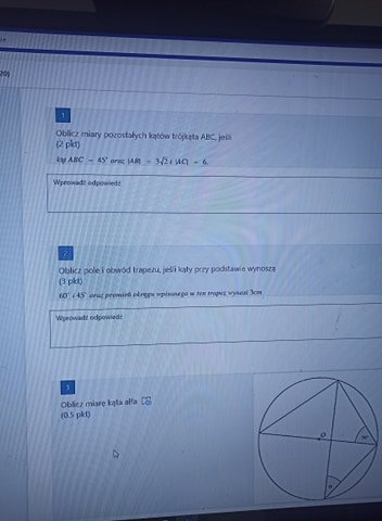 Pomoże ktos w zadaniach ? totalnie nie ogarniam a nigdzie odp nie ma - załącznik 1