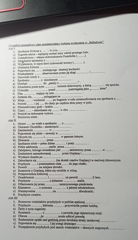 Nie mam pojęcia czym uzupełnić proszę o pomoc - załącznik 1