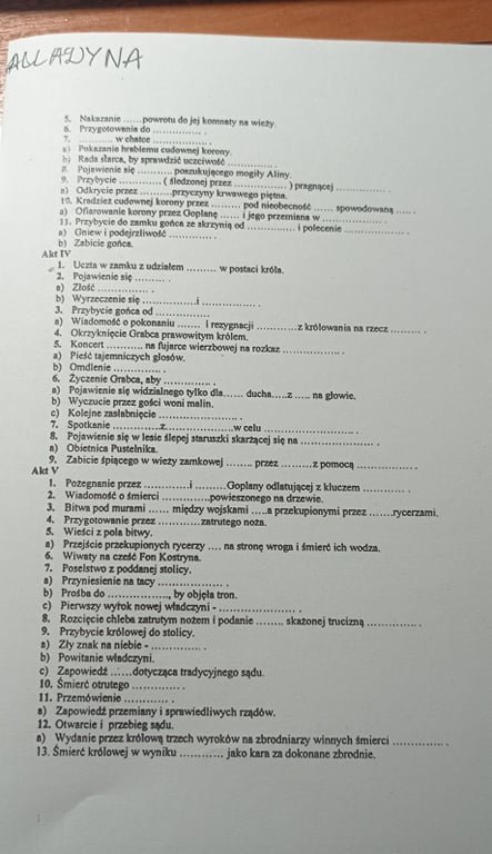 Nie mam pojęcia czym uzupełnić proszę o pomoc - załącznik 2