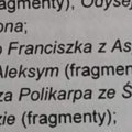 Do tych lektur trzeba się odwołać. Proszę o pil...