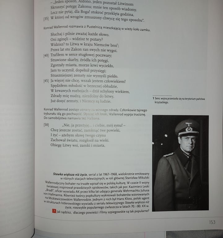 Czy Wallenrod odczuwa dume i radość z zwycięstwa? A moze te uczucia są przytłumione przez wyrzuty - załącznik 2