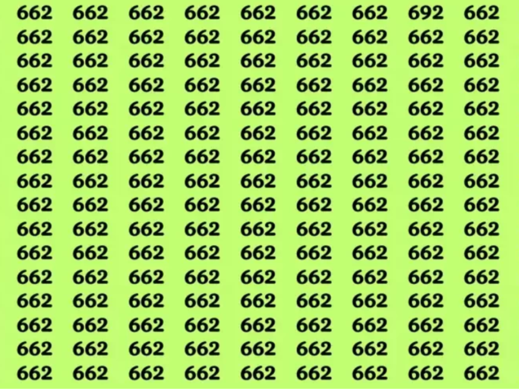 Zagadka trudniejsza niż wszystkie. Znajdź liczbę 692 na obrazku w 10 sekund!