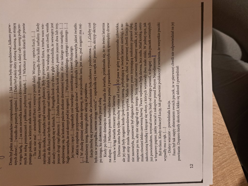 Zacytuj fragment,w którym narrator bezposrenio zwraca sie do czytelnikow. Wyjasnij czemu to sluzy. - załącznik 2