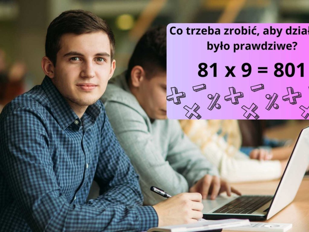 Matematyczna wiedza nie wystarczy. W tej zagadce potrzeba sprytu