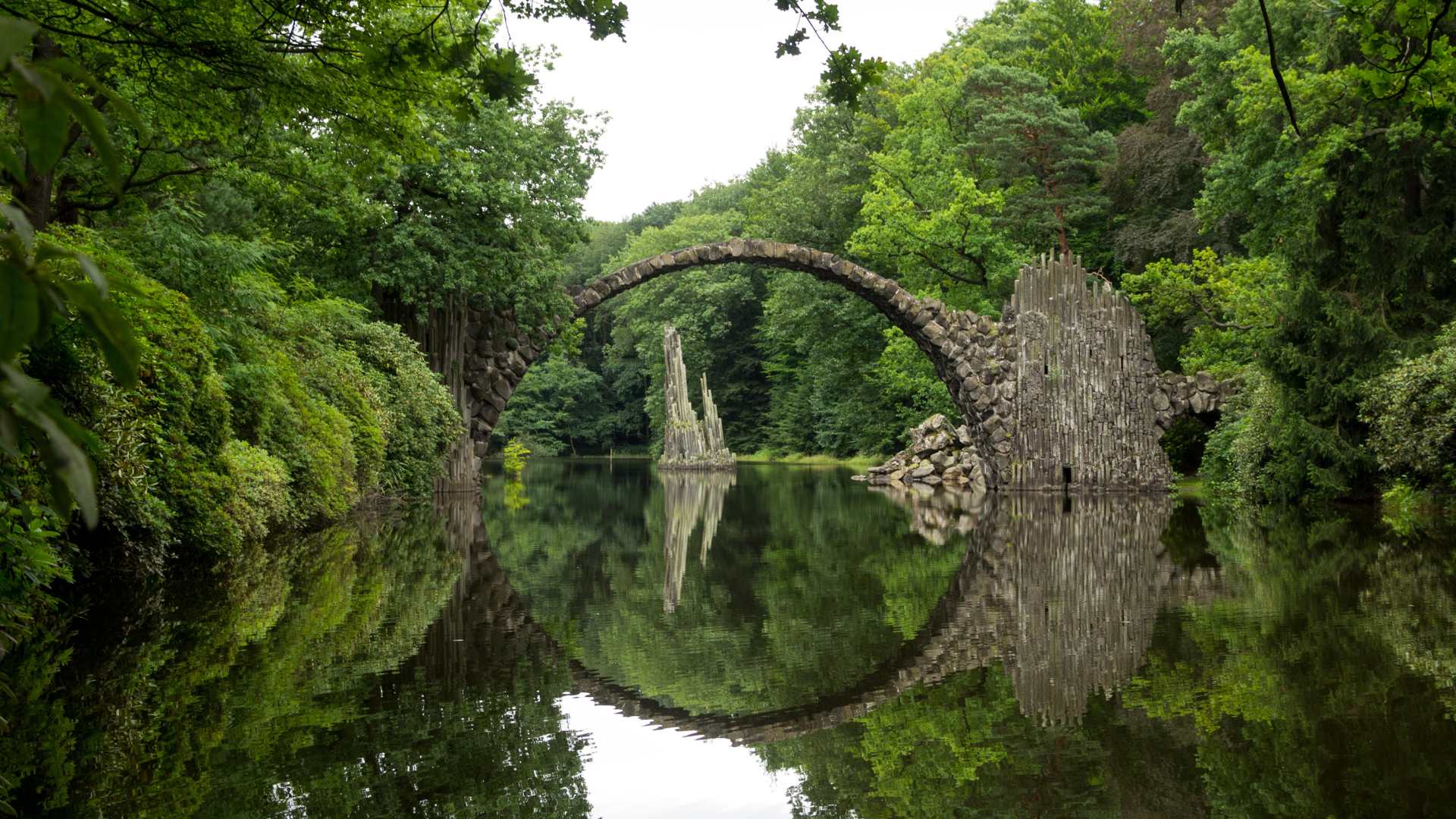 Most Rakotzbrücke Kromlau