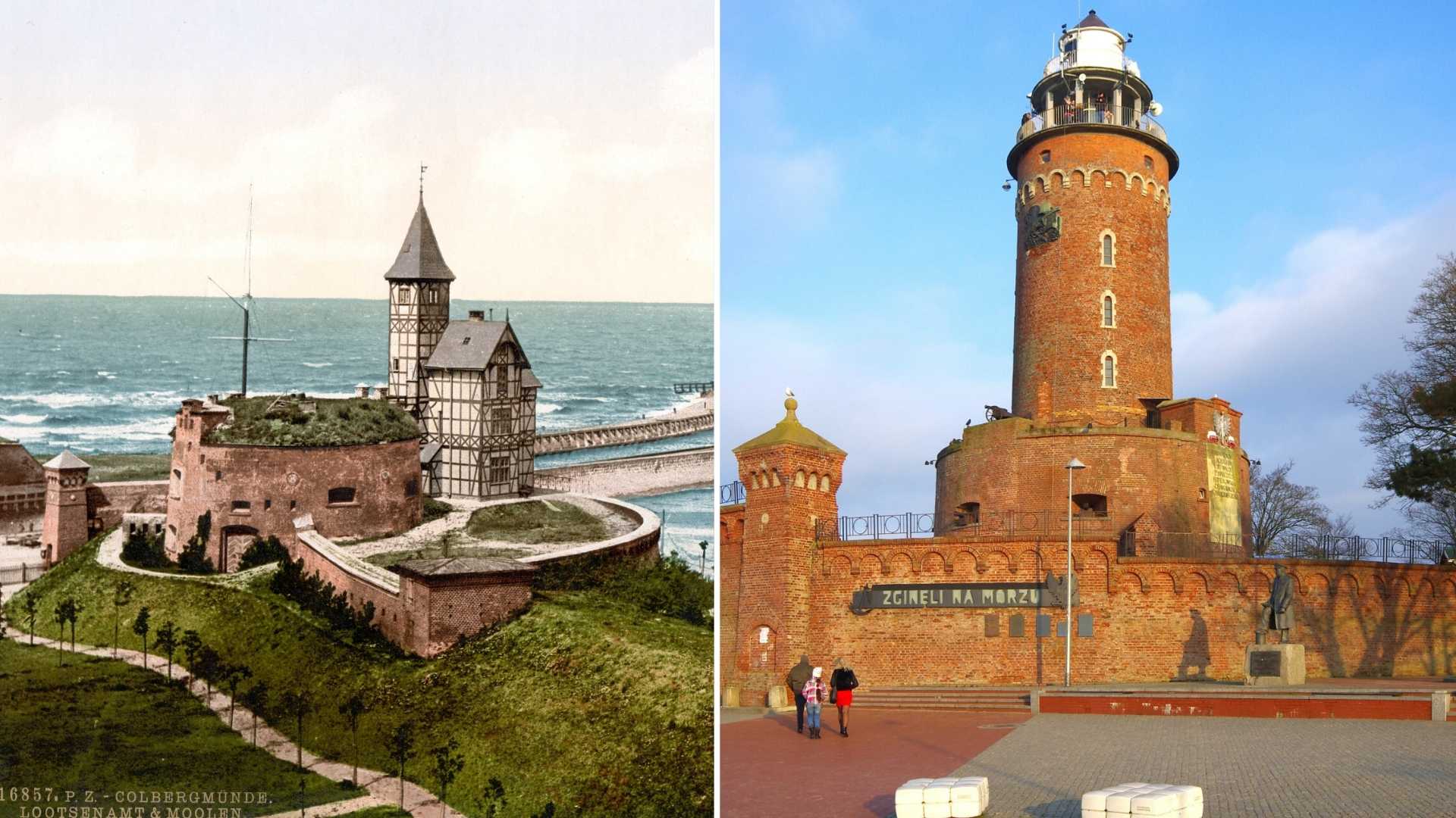 fort ujście kołobrzeg twierdza