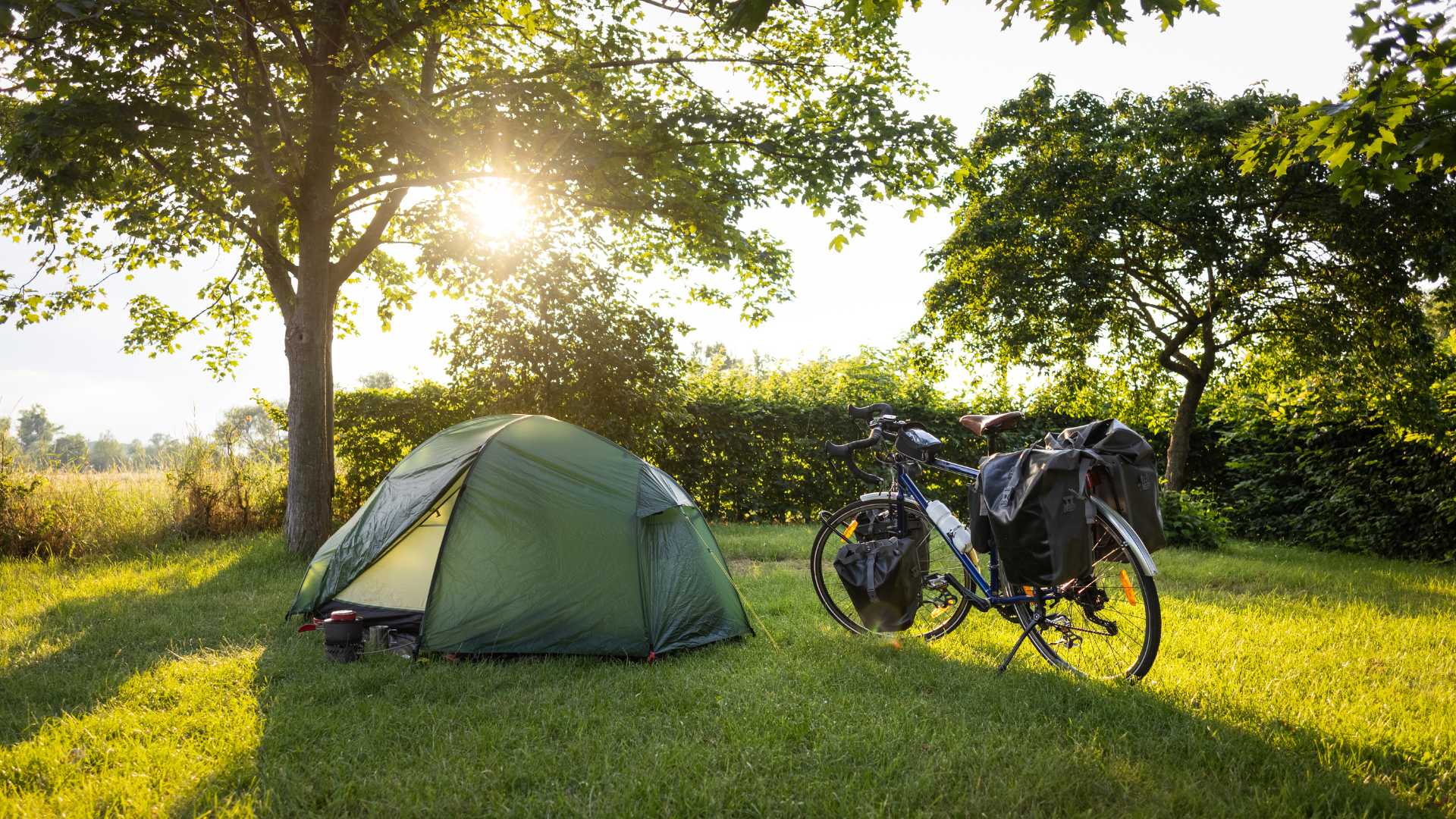 bikepacking rower i namior