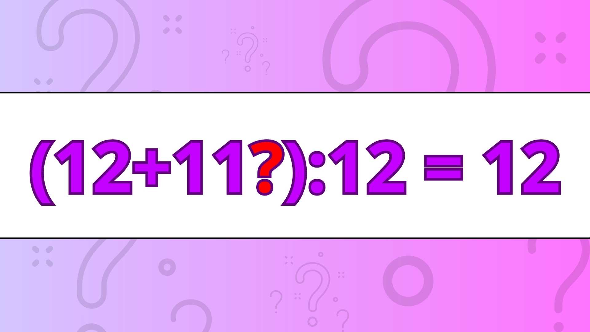 plansza z równaniem matematycznym do rozwiązania