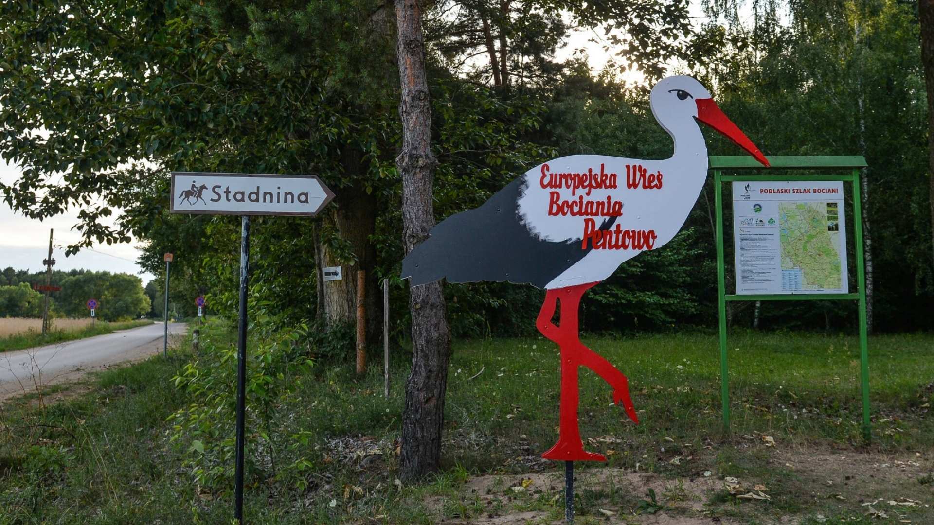 pentowo europejska wieś bociania