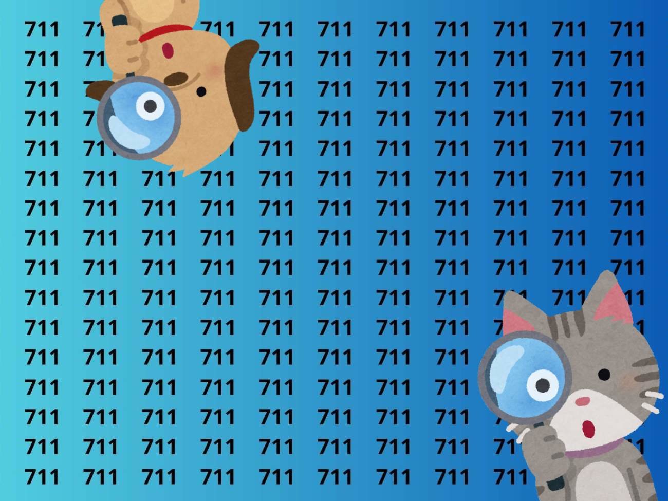 Znajdziesz 771 w gąszczu liczb? Masz na to 15 sekund