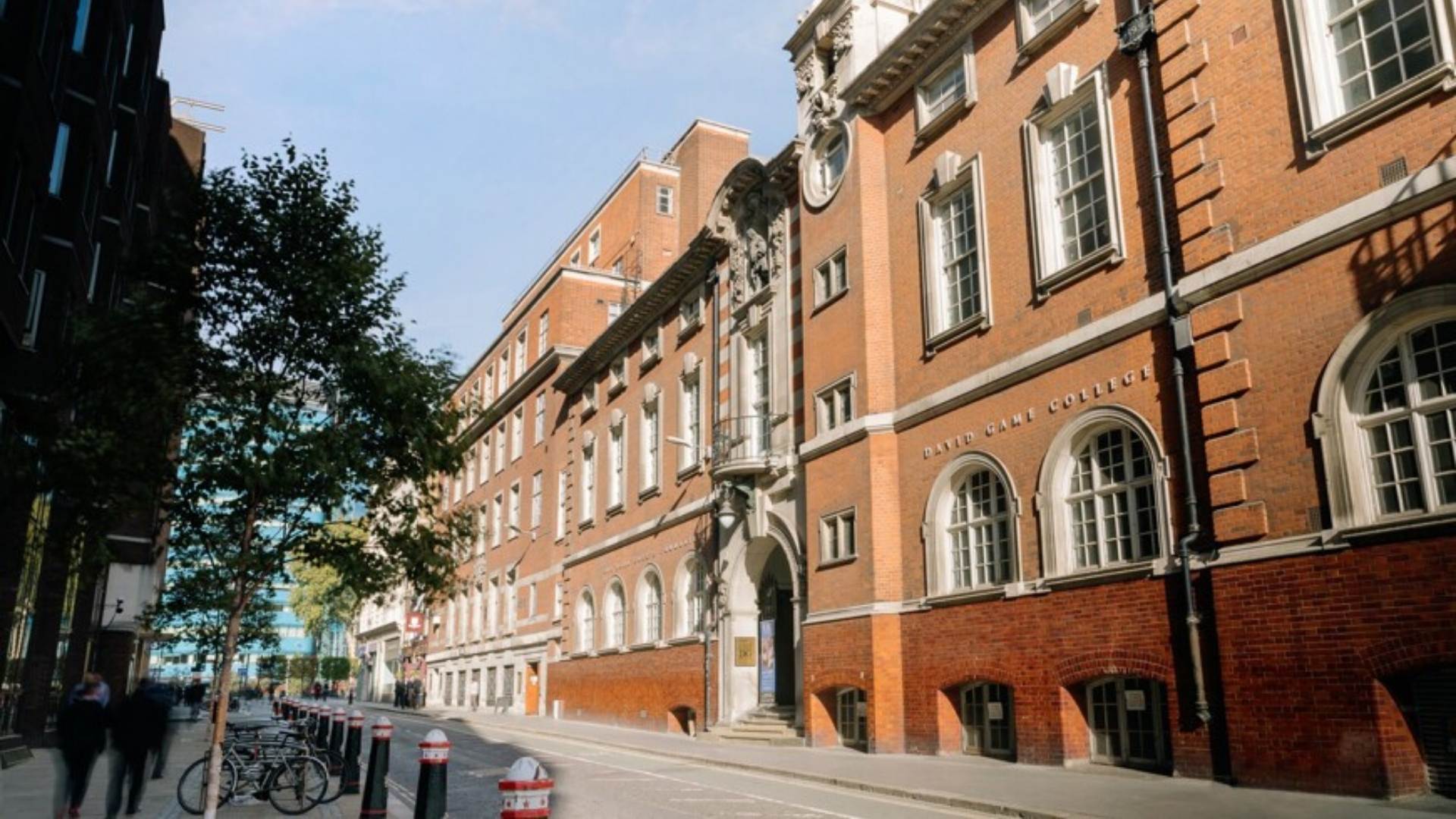 david game college building london