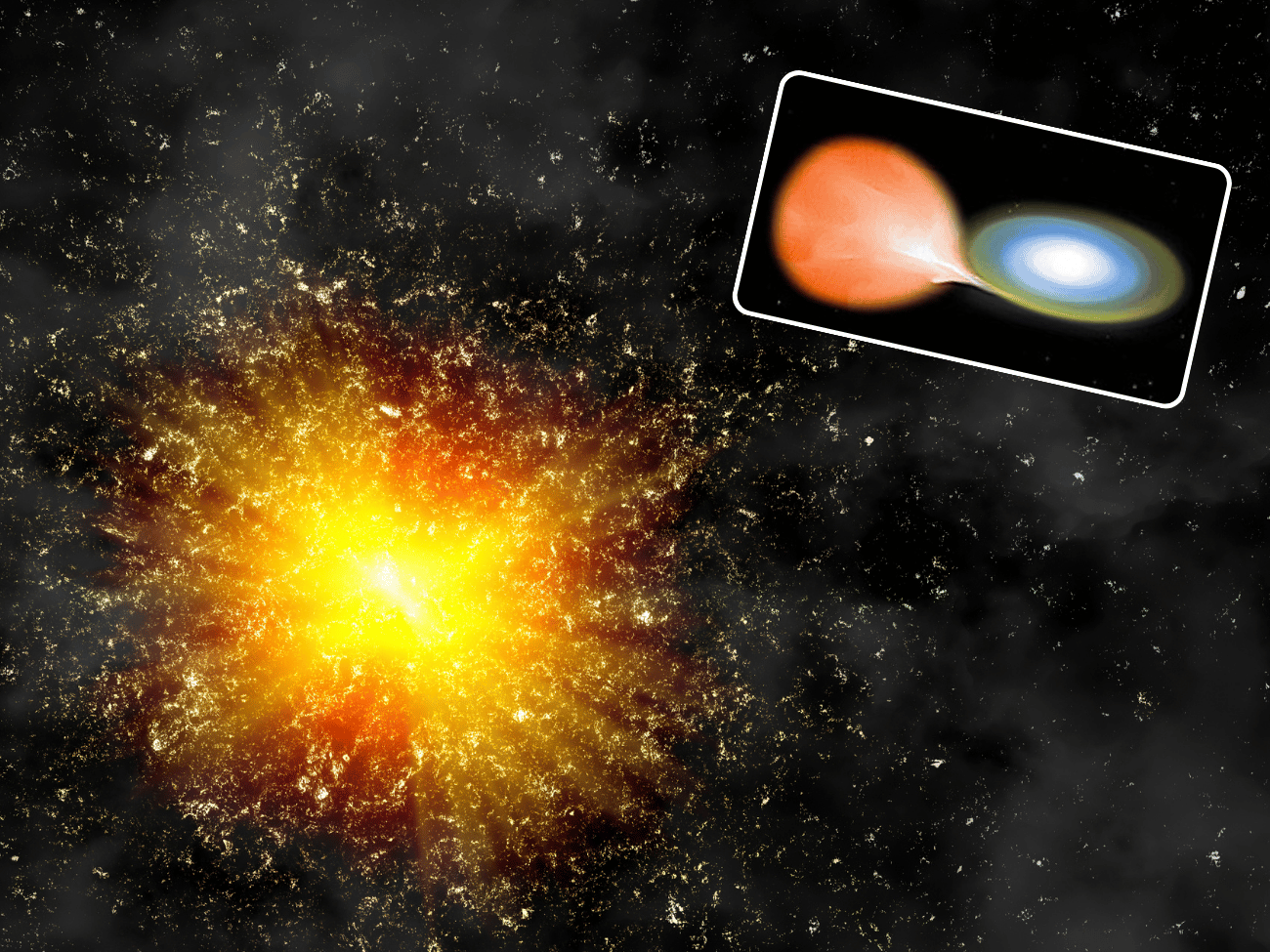 Wybuch gwiazdy widoczny gołym okiem. Zdarza się raz na 80 lat