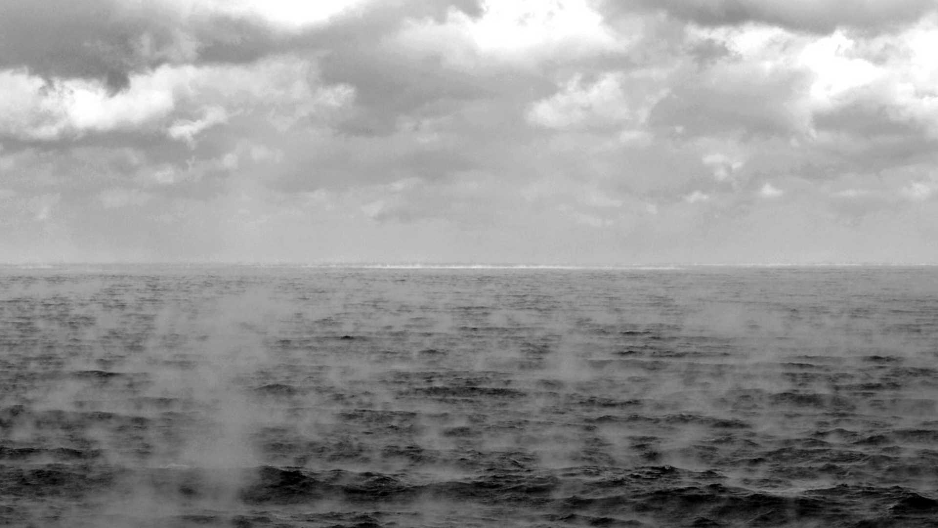 dymienie morza ocean atlantycki fotografia mgly z pokladu statku