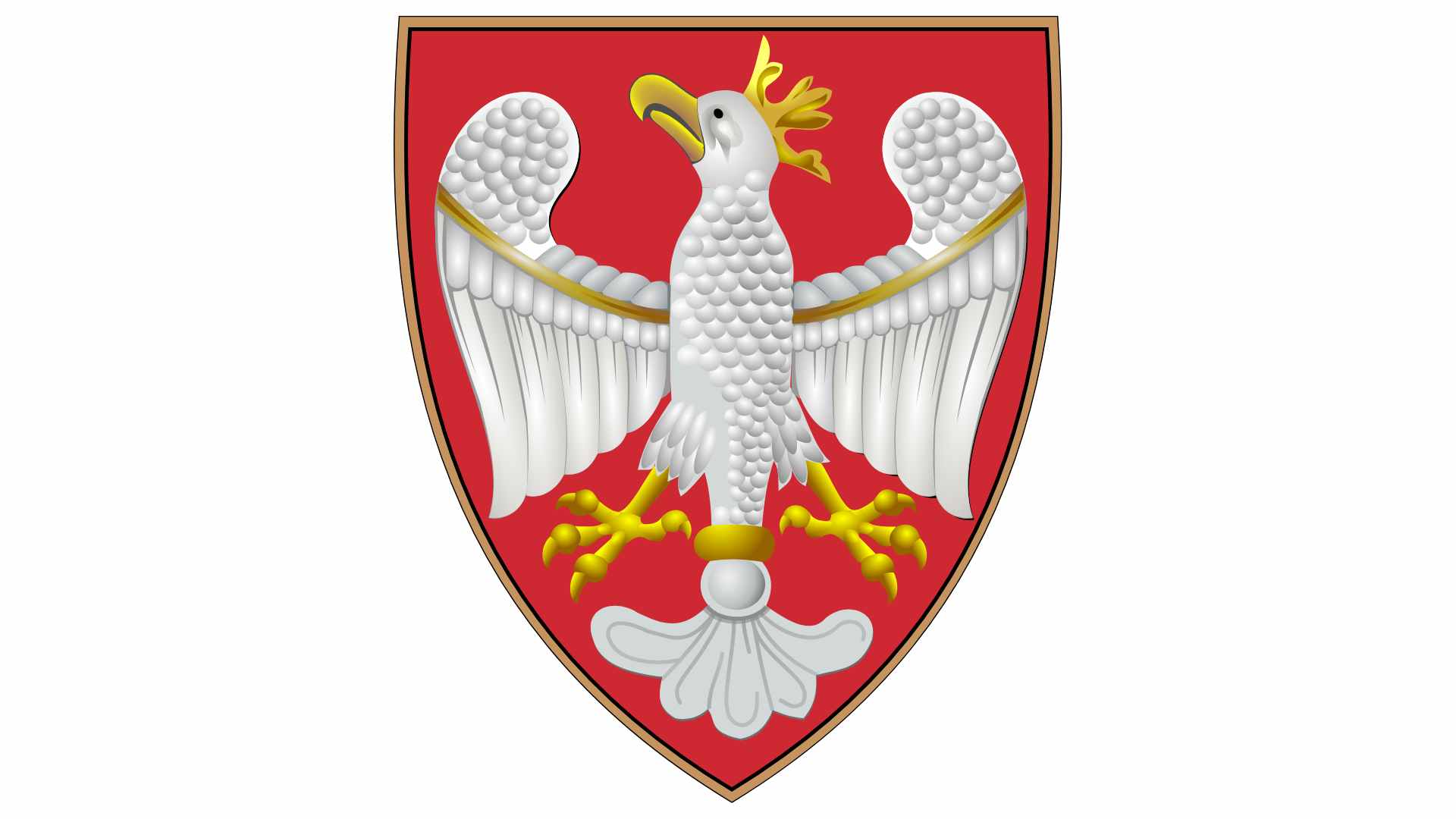 rekonstrukcja herbu piastów z xiii wieku
