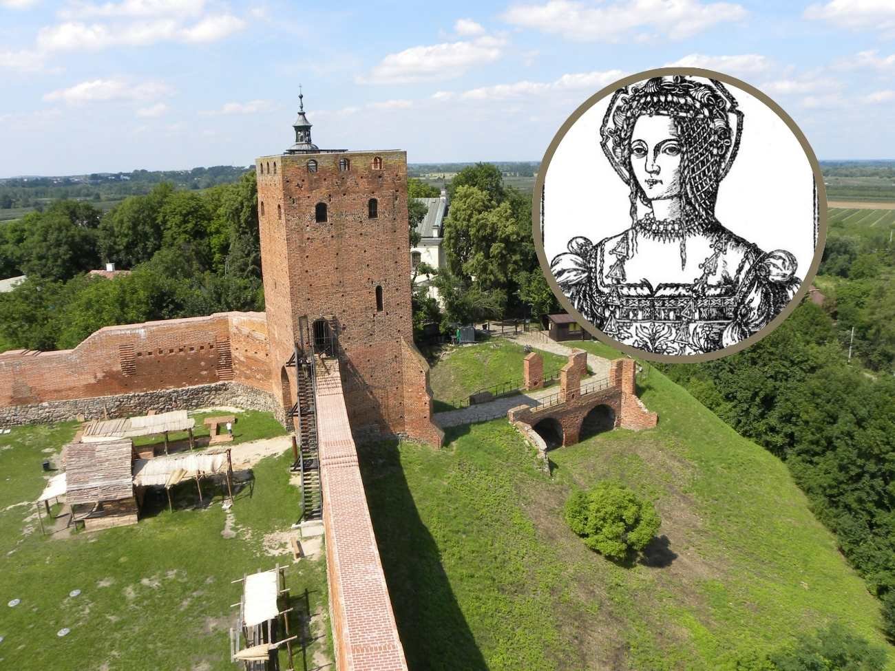 Dwunogi smok i perły królowej Bony. Atrakcje zamku w Czersku