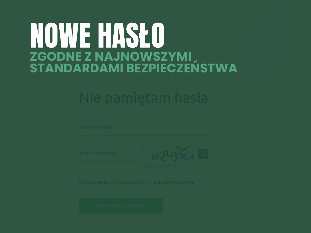 Ważna informacja dotycząca bezpieczeństwa danych