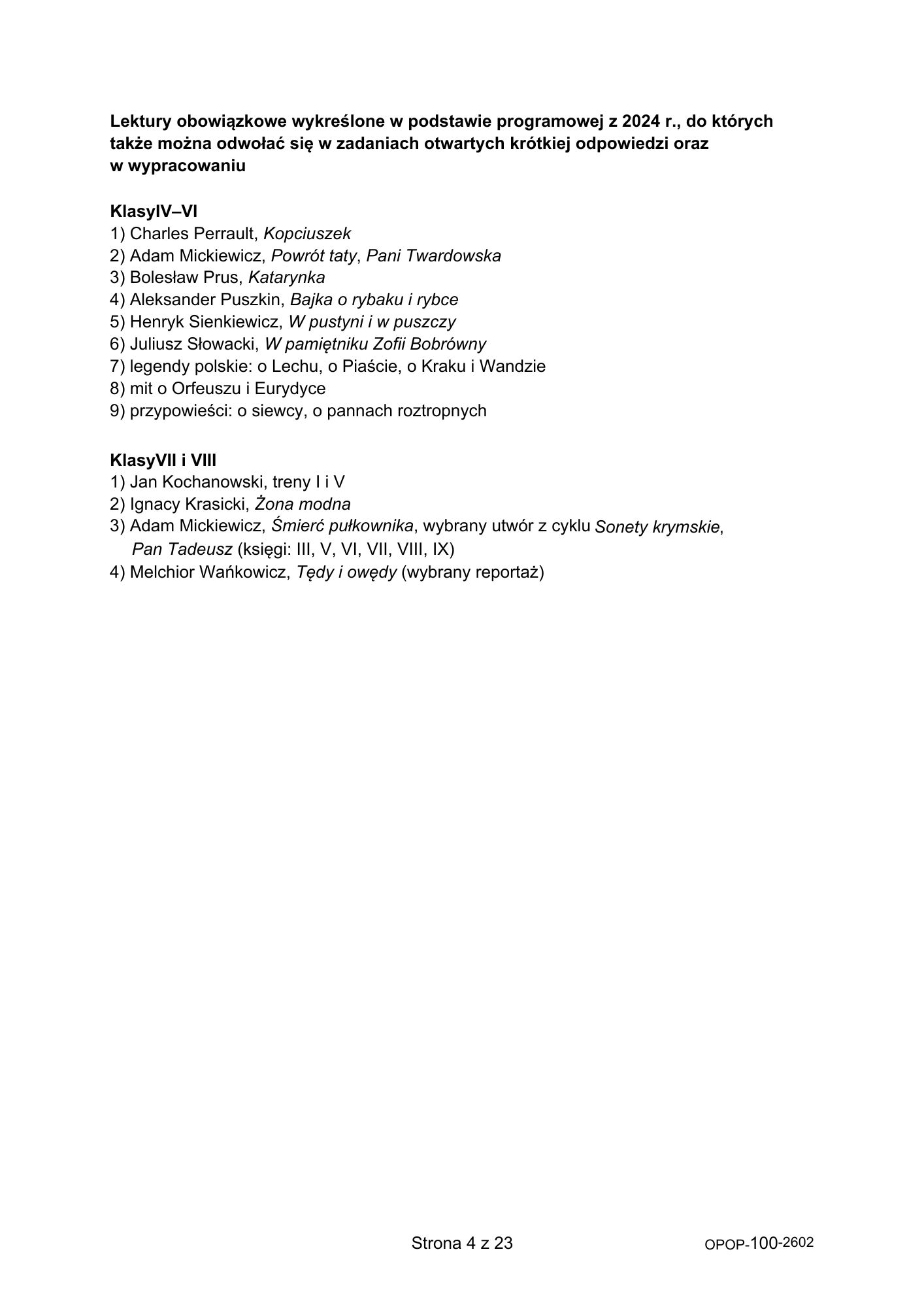 Próbny egzamin ósmoklasisty 2026 odpowiedzi rozwiązania