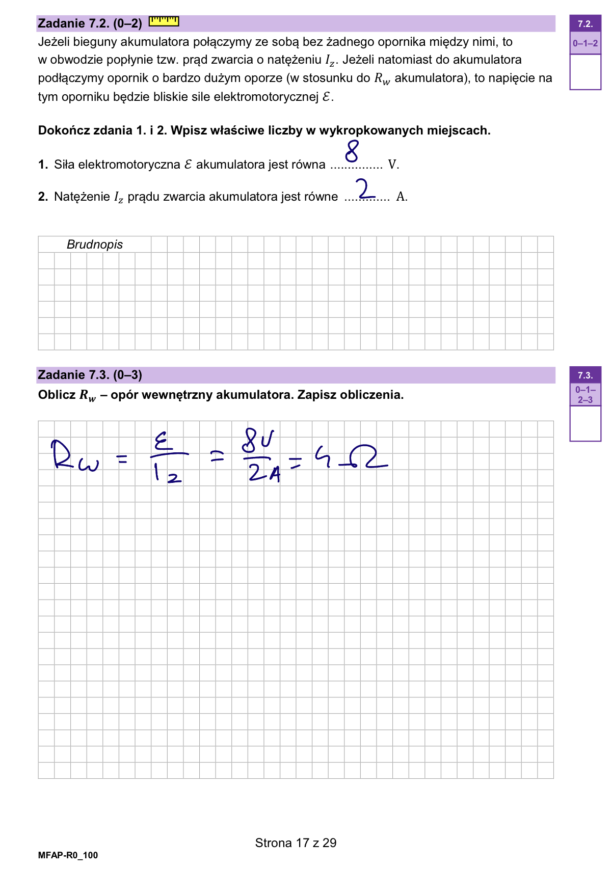 Próbna matura z fizyki 2026 arkusz odpowiedzi