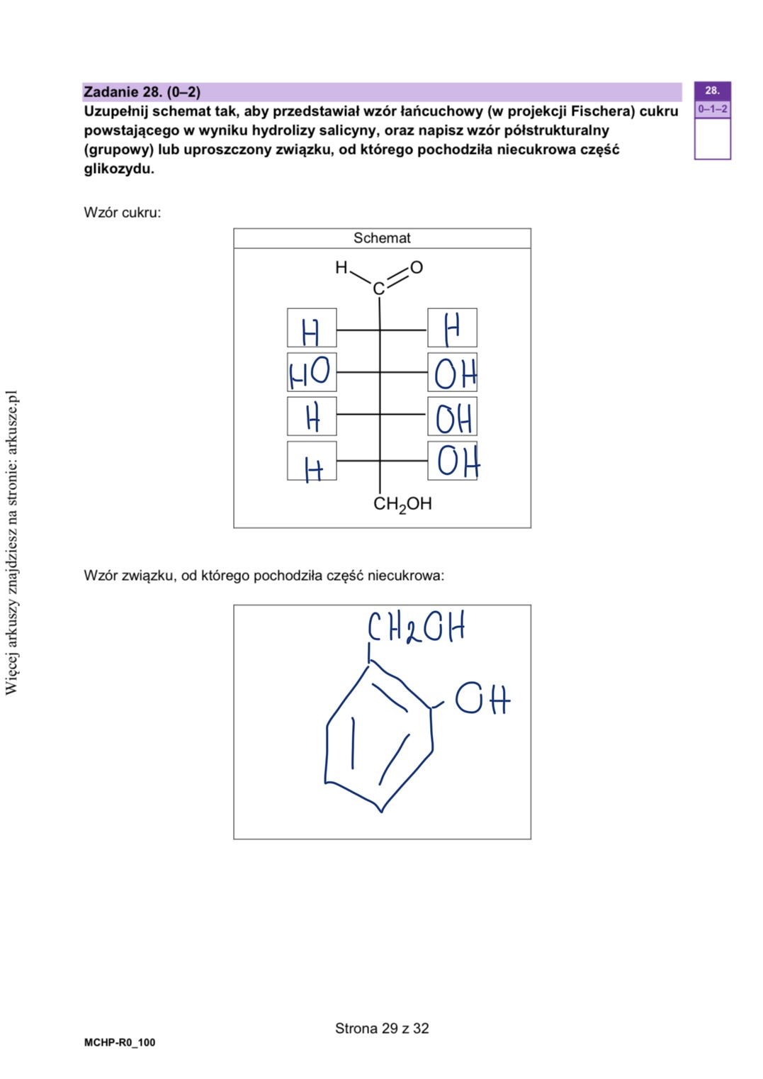 Arkusz próbny z chemii - Matura 2026