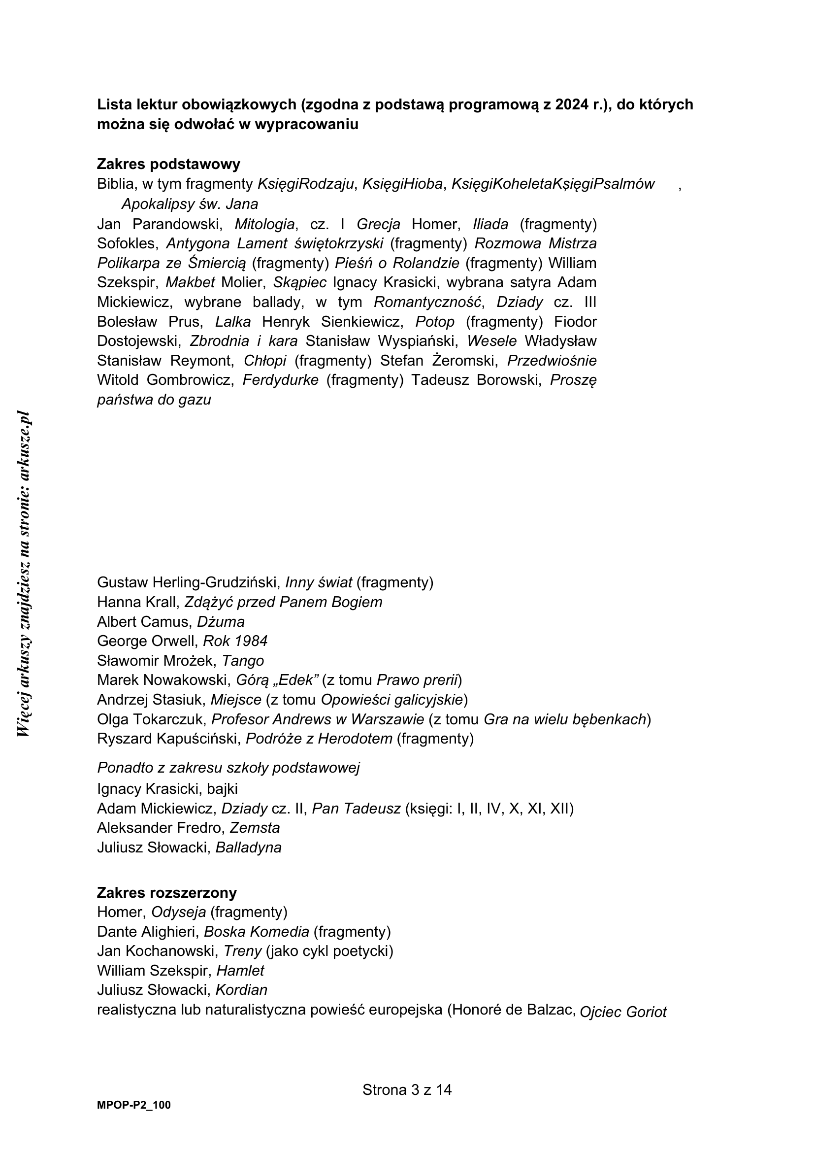 Matura 2026 egzamin próbny język polski rozwiązania i odpowiedzi wypracowanie