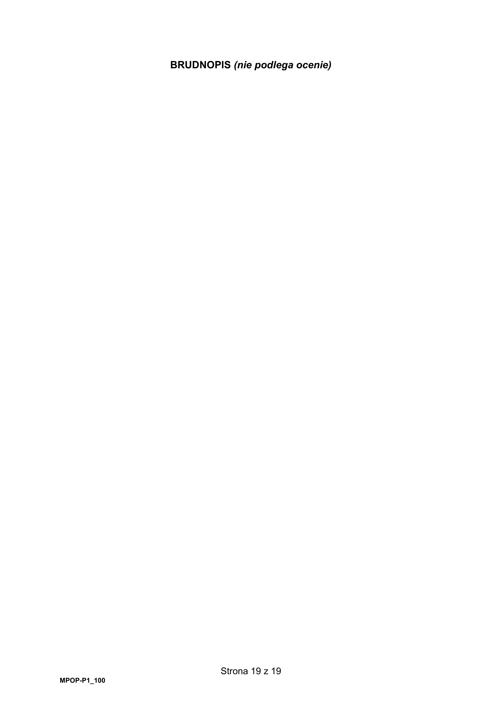 Matura próbna marzec 2026. Język polski, poziom podstawowy – strona 19