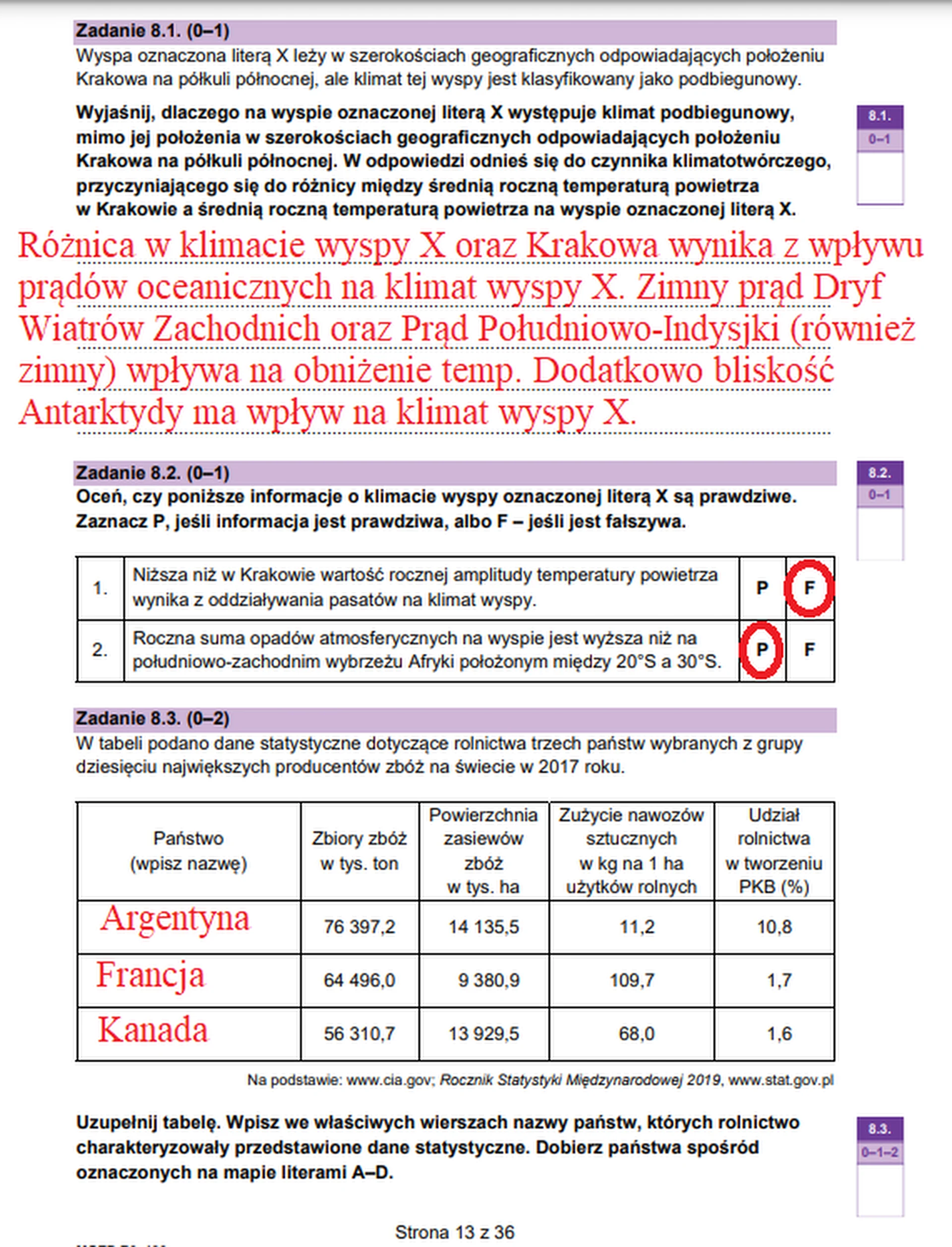 Matura maj 2023. Geografia, poziom rozszerzony – strona 11