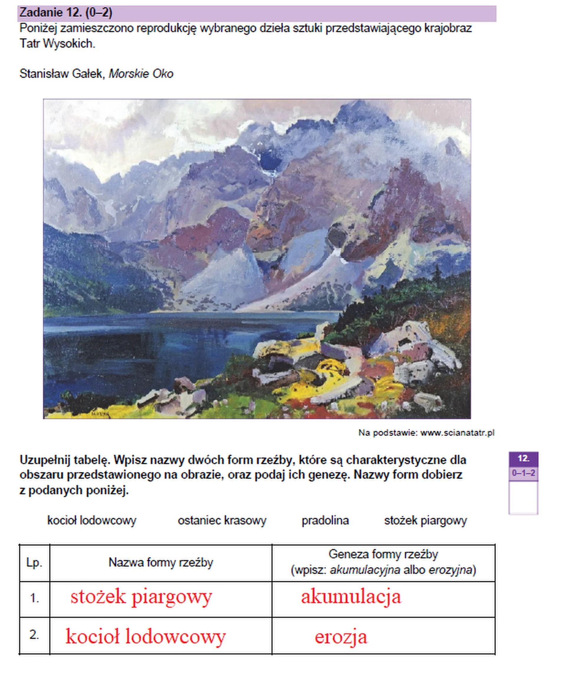 Matura maj 2023. Geografia, poziom rozszerzony – strona 15