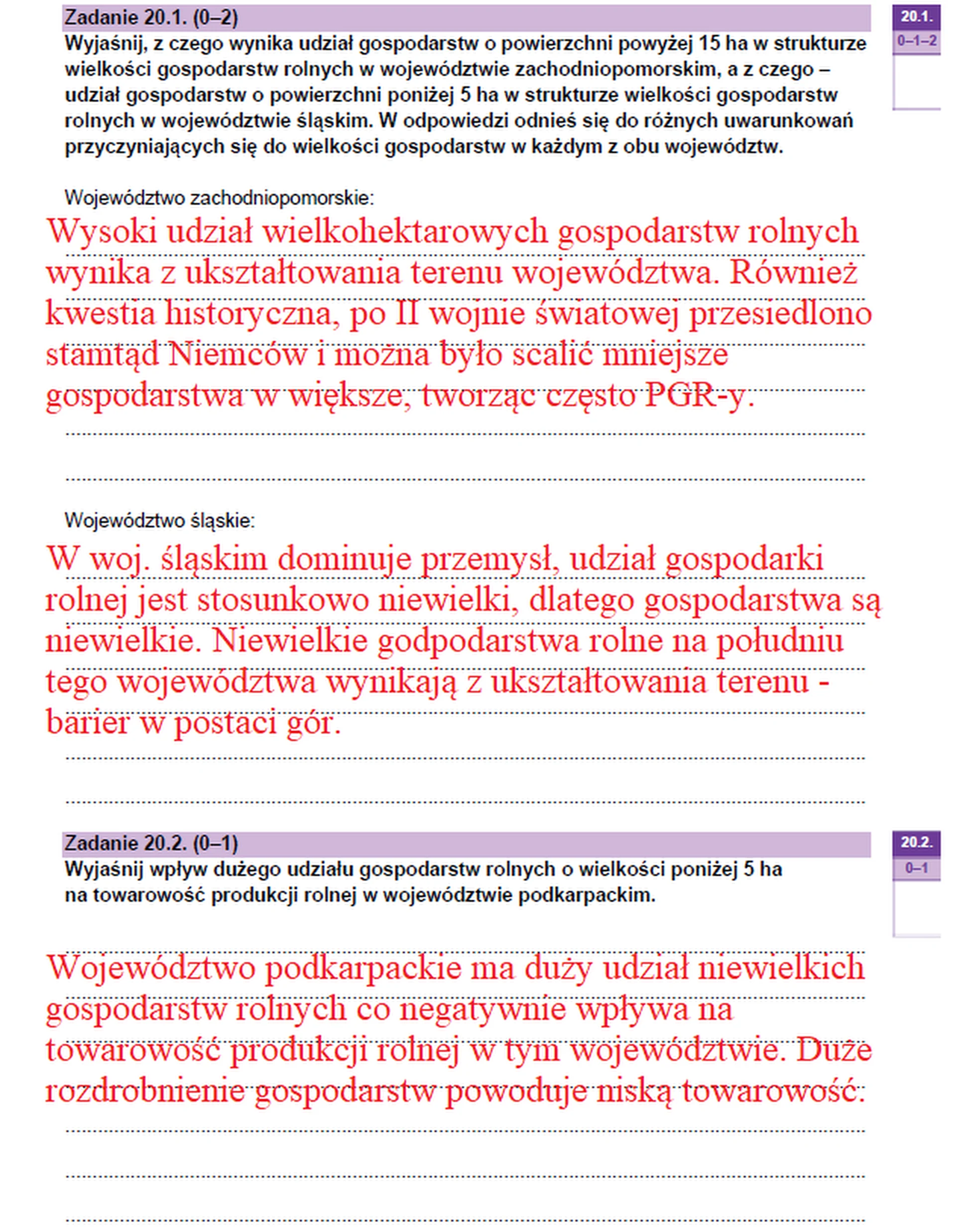 Matura maj 2023. Geografia, poziom rozszerzony – strona 25