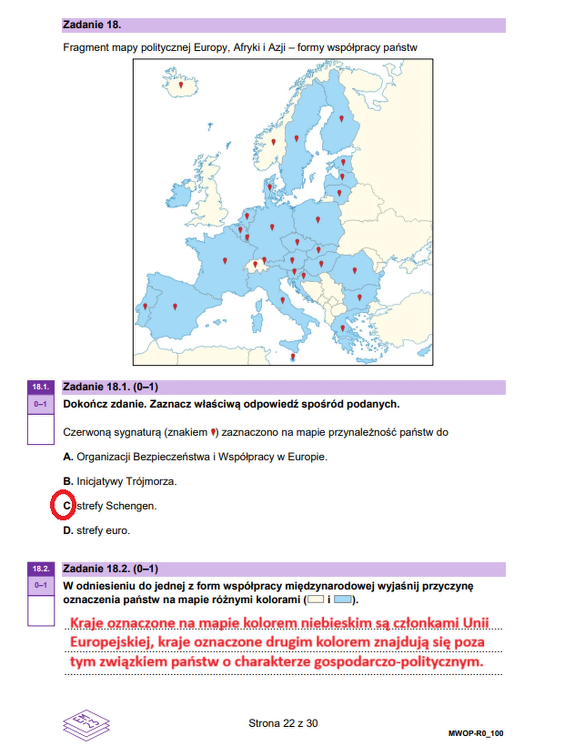 Matura maj 2025. WOS, poziom rozszerzony – strona 21