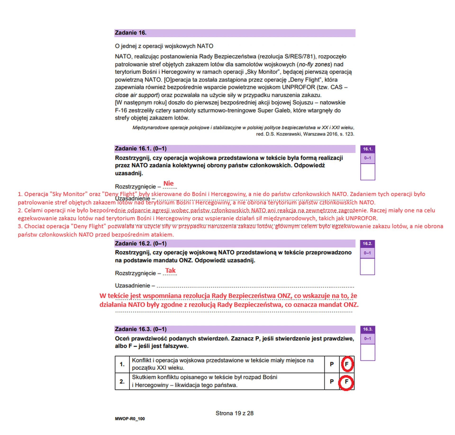 Matura maj 2024. WOS, poziom rozszerzony – strona 17