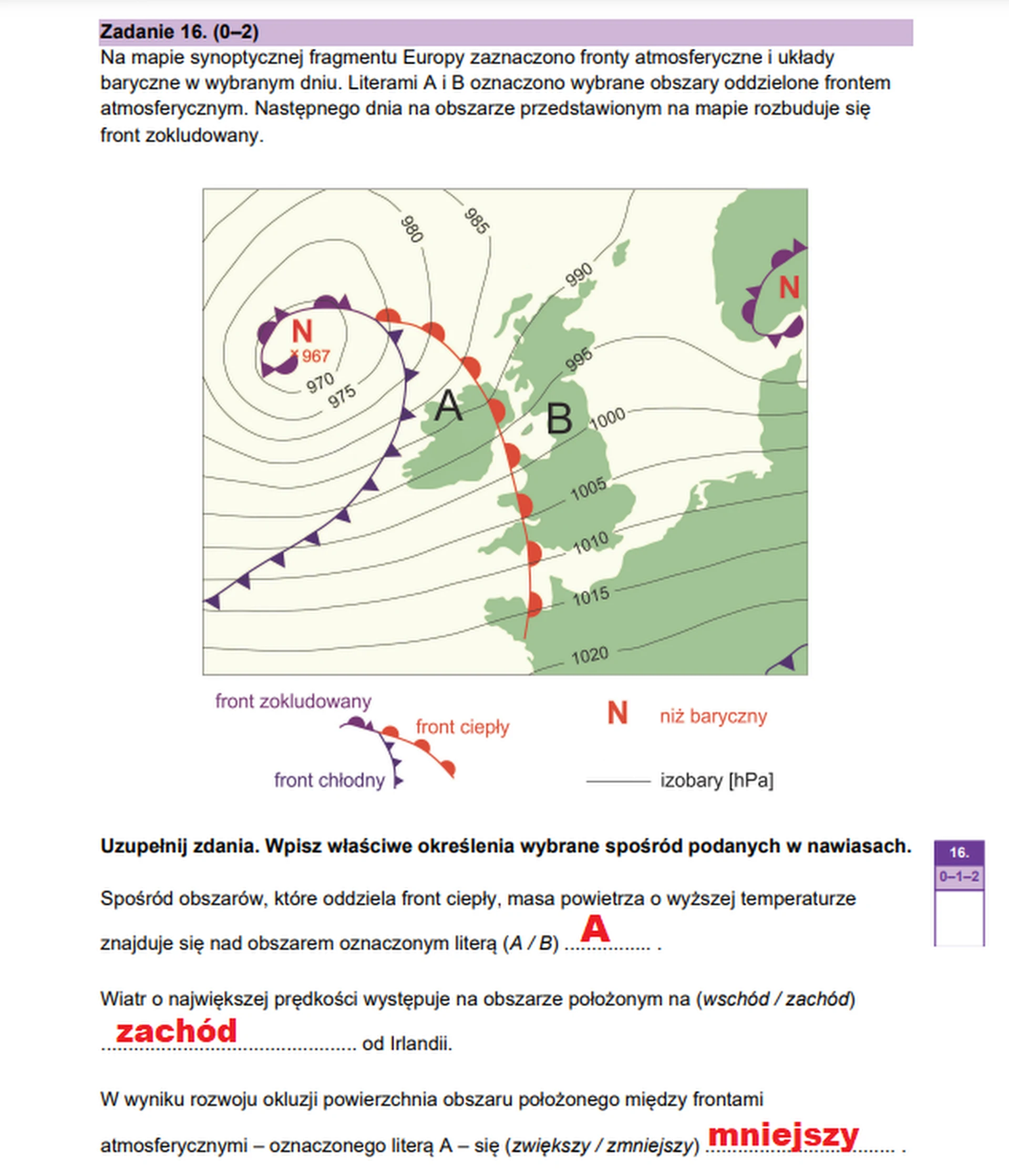 Matura maj 2024. Geografia, poziom rozszerzony – strona 18