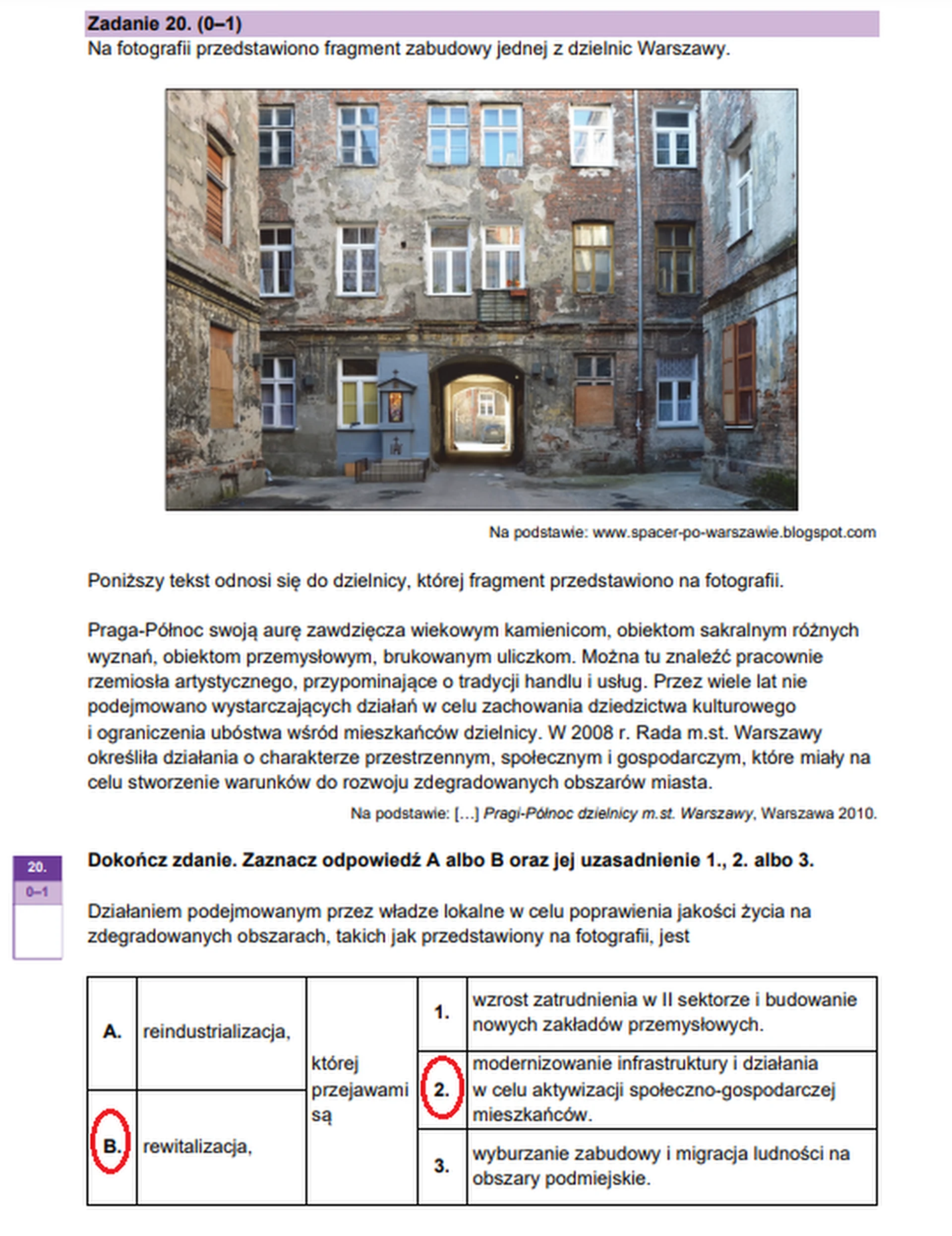Matura maj 2024. Geografia, poziom rozszerzony – strona 23