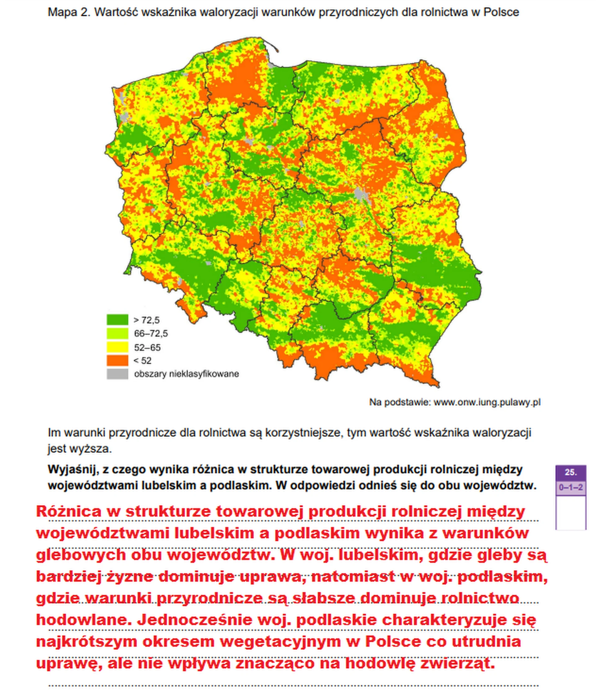 Matura maj 2024. Geografia, poziom rozszerzony – strona 28