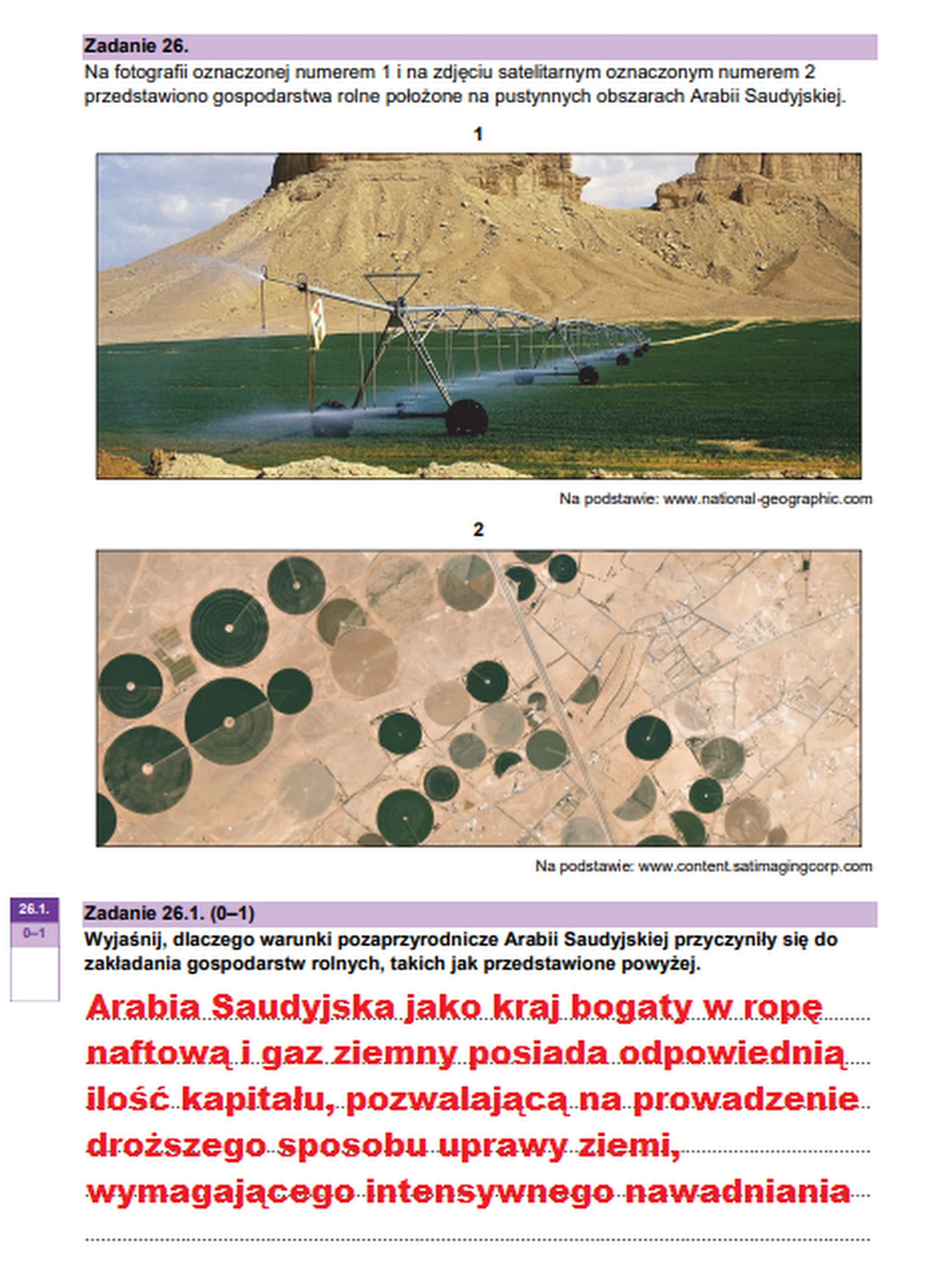 Matura maj 2024. Geografia, poziom rozszerzony – strona 29