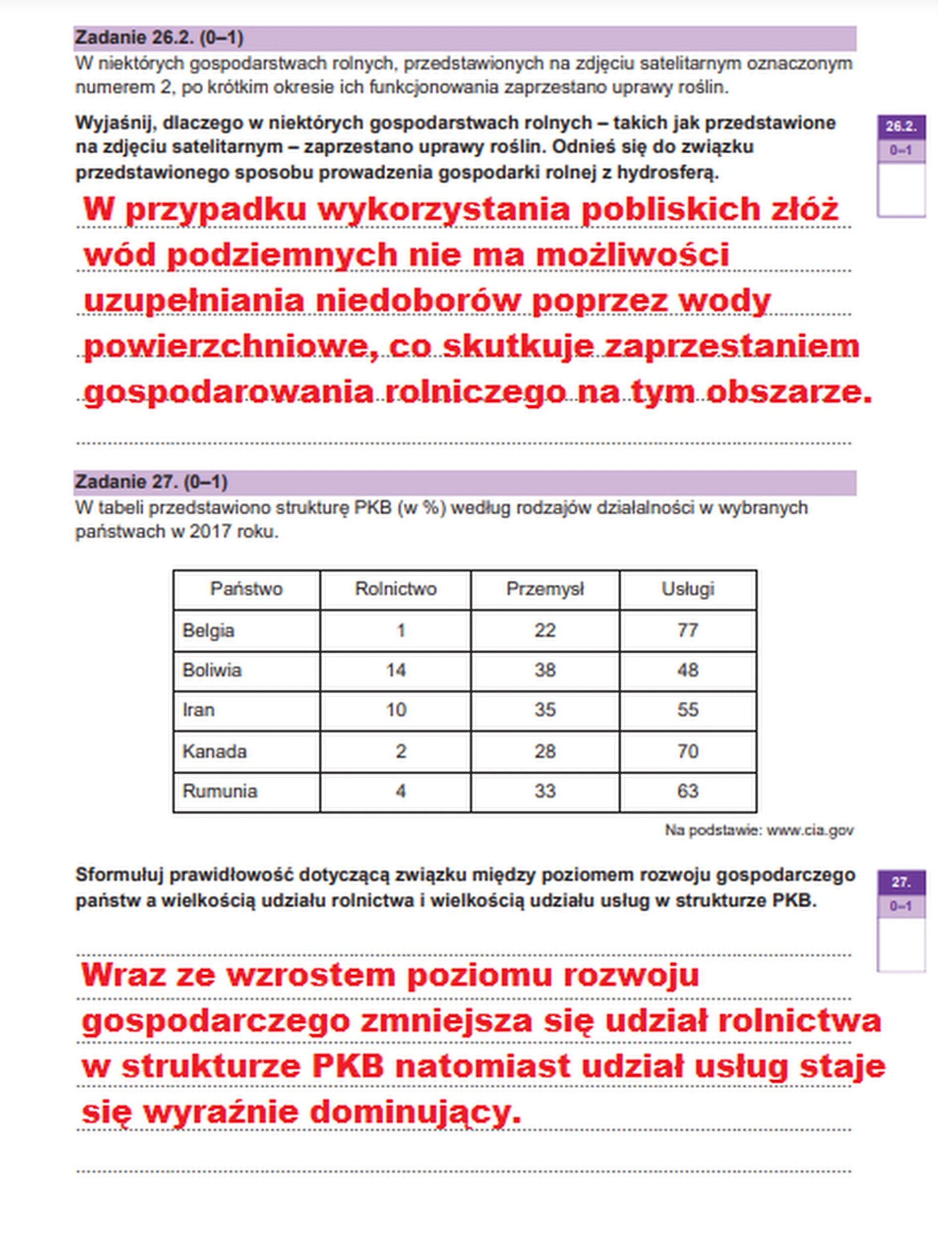 Matura maj 2024. Geografia, poziom rozszerzony – strona 30
