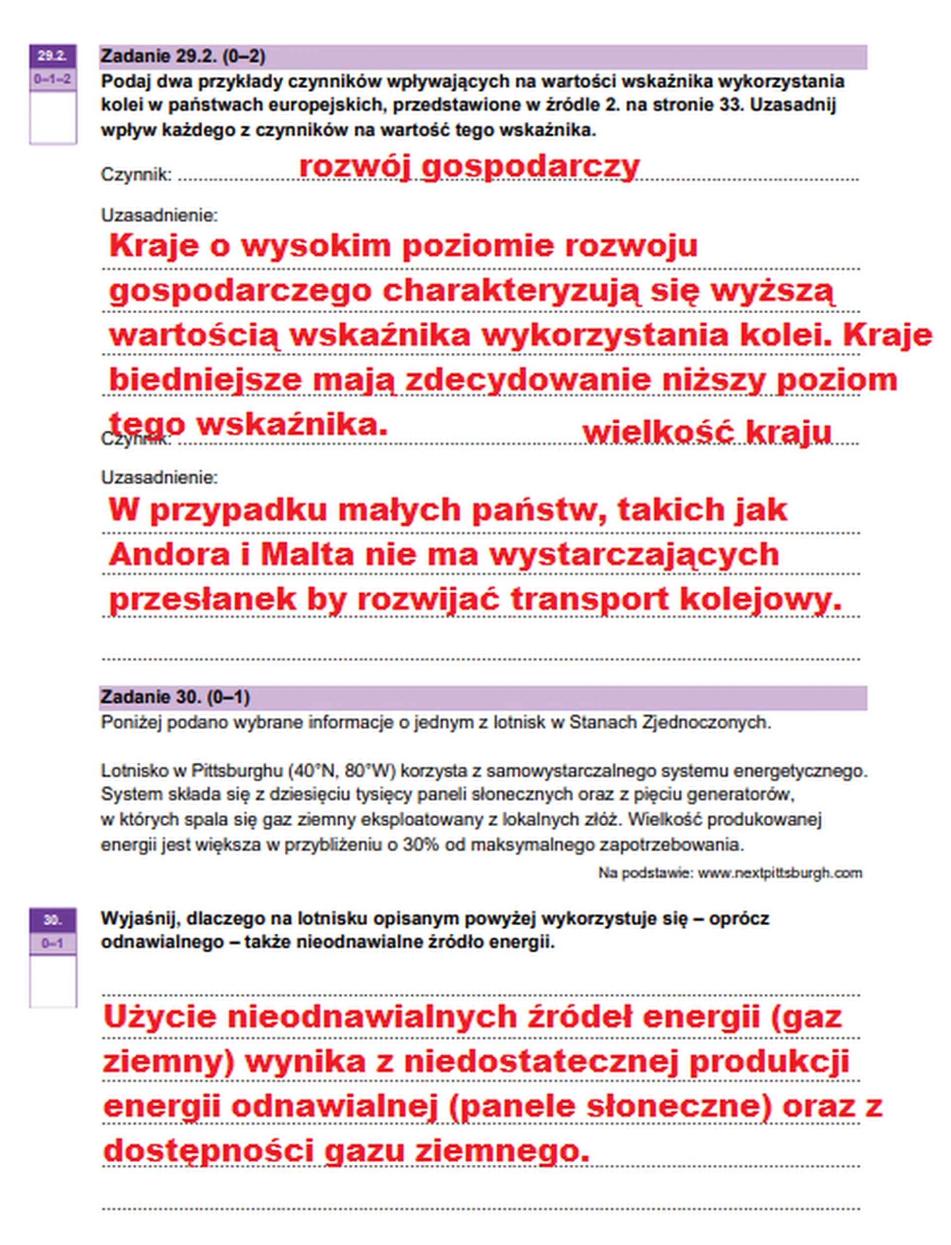 Matura maj 2024. Geografia, poziom rozszerzony – strona 33