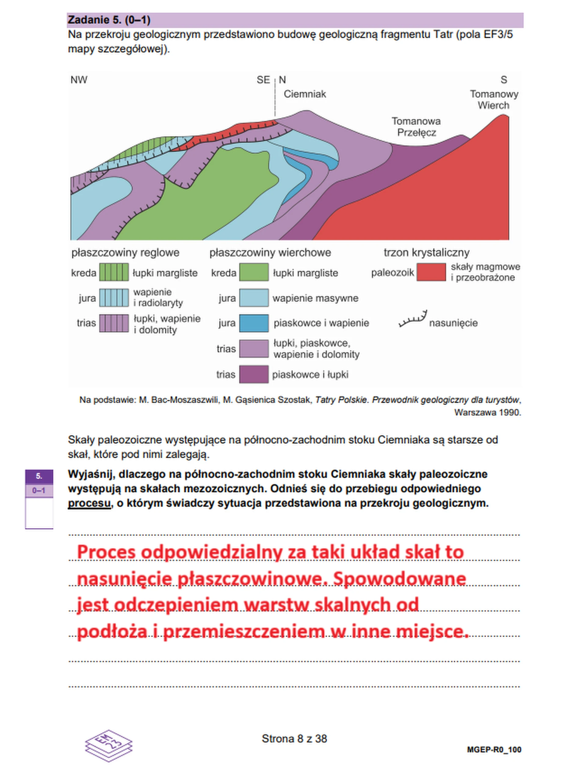 Matura maj 2025. Geografia, poziom rozszerzony – strona 8
