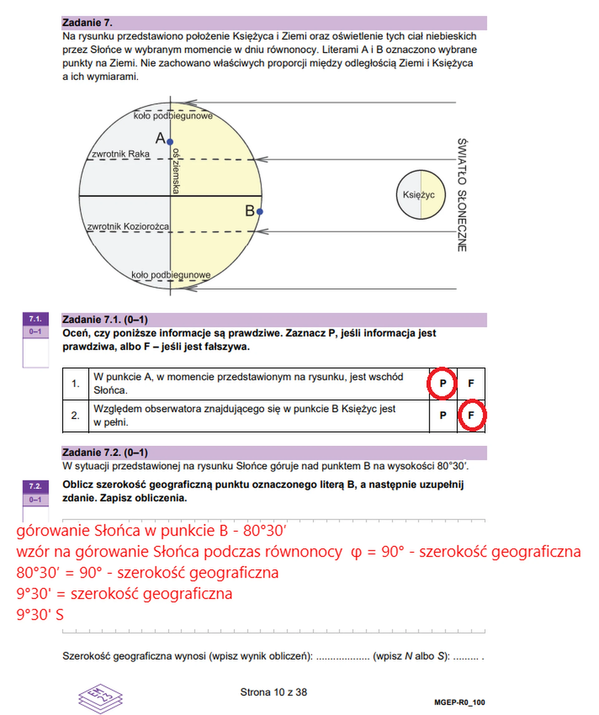 Matura maj 2025. Geografia, poziom rozszerzony – strona 10