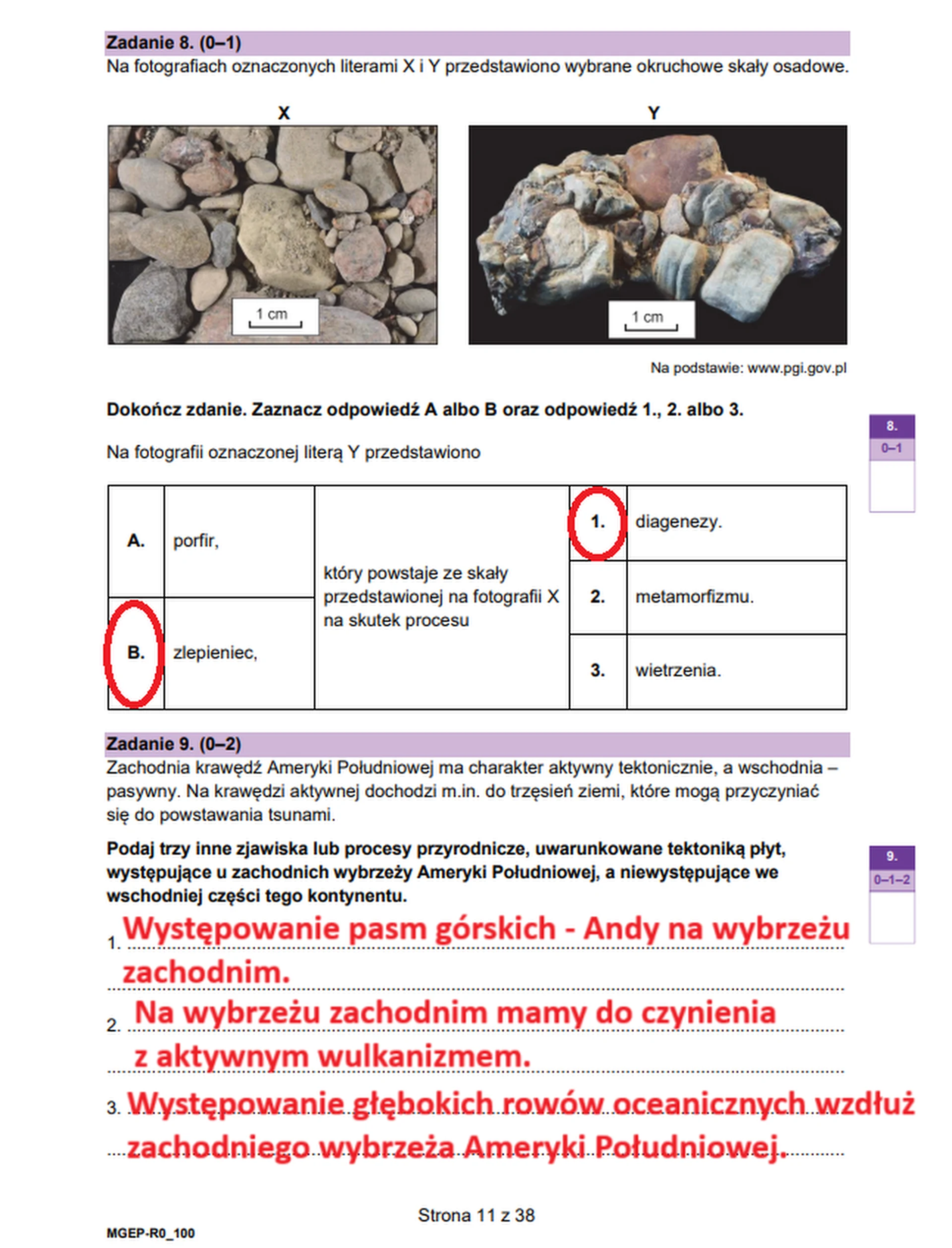 Matura maj 2025. Geografia, poziom rozszerzony – strona 11