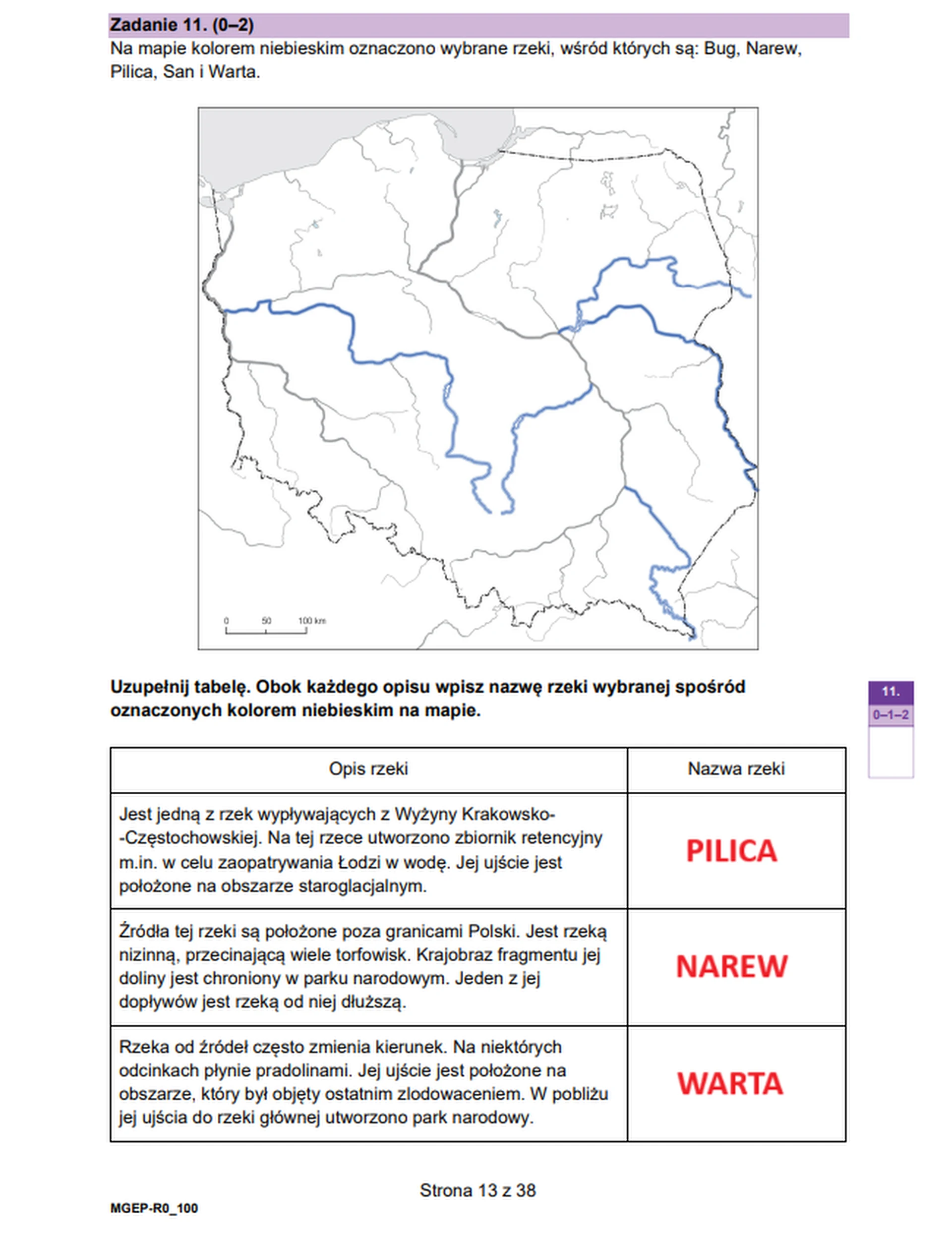 Matura maj 2025. Geografia, poziom rozszerzony – strona 13