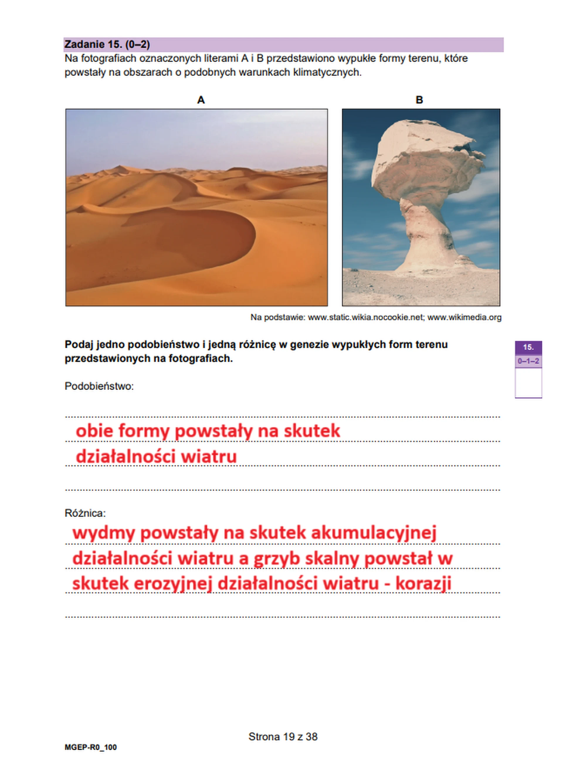 Matura maj 2025. Geografia, poziom rozszerzony – strona 19