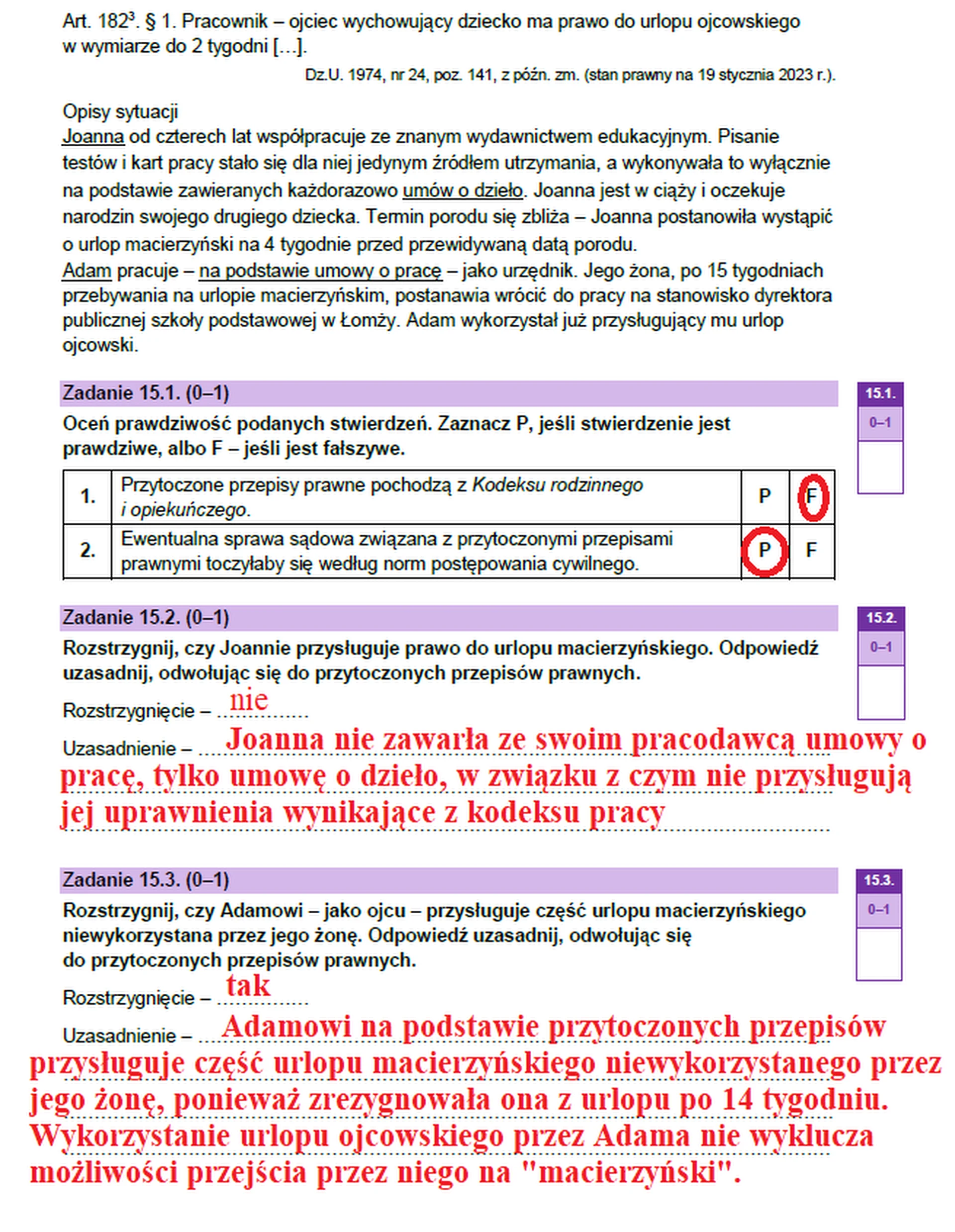 Matura maj 2023. WOS, poziom rozszerzony – strona 17